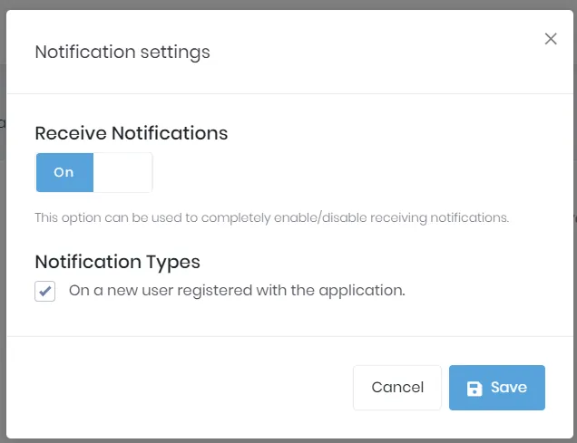 Notification Settings