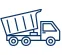 dump truck icon